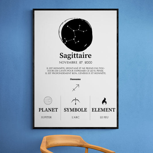 Tableaux astrologie - Sagittaire