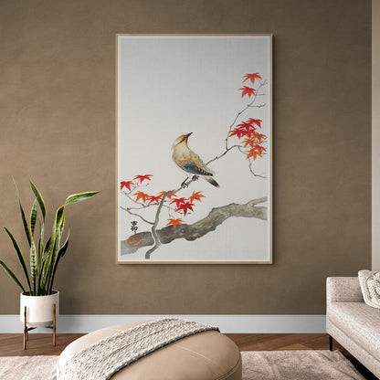 Oiseau style asiatique