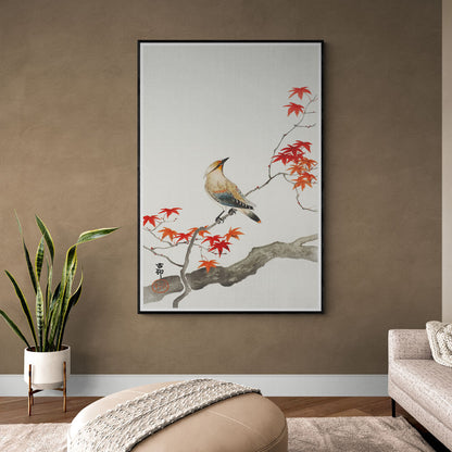 Oiseau style asiatique